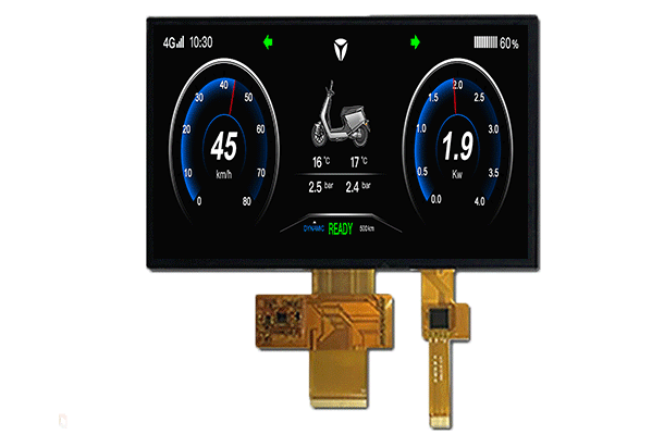 电动车仪表彩屏